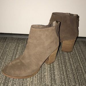 Urban Outfitters suede booties